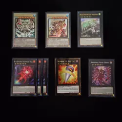 Yugioh Old School Kaiju Kashira Core Set with Deck box & Sleeves - Image 5