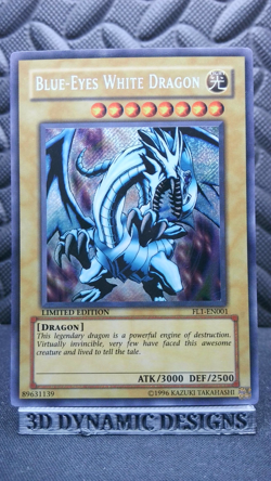 | Yugioh Blue-Eyes White Dragon FL1-EN001 Secret Rare Forbidden Legacy NM/LP | - Image 1