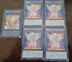 yugioh herald of perfection/ultimatenessx4, and ritual cards mixed lot - Image 2