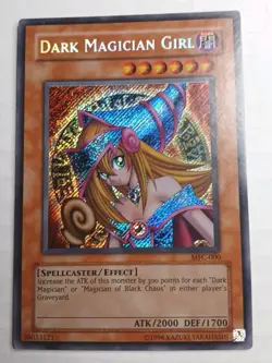 YuGiOh Dark Magician Girl MFC-000 Secret Rare Unlimited VLP/NM Collectors - Image 1