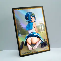 LANA Waifu Anime Card LIMITED 1/1 Custom TCG Holo Goddess Story ACG T09706 - Image 2