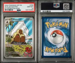 PSA 10 Pokemon Card - Alolan Dugtrio 208/191 Illustration Rare Surging Sparks #2 - Image 3