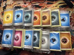 14 x Sealed Basic Energy Card Packs - Multiple Different Sets Bulk Pokemon Cards - Image 1