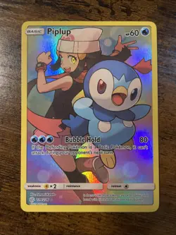 Piplup - 239/236 - Pokemon Cosmic Eclipse Sun & Moon Secret Rare Card - Image 1