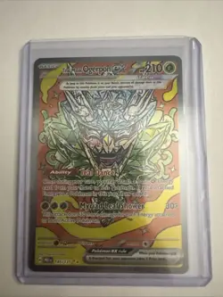 Pokemon TCG Teal Mask Ogerpon EX Prismatic Evolutions Card 145/131 Sir - Image 1