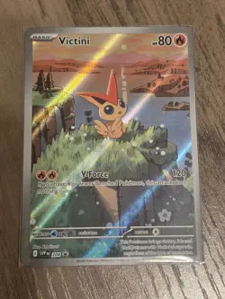 Victini SVP 208 Black White Scarlet & Violet Black Star Promo Pokemon Card Mint - Image 1