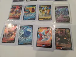 Lot of 12 Pokemon V Cards Full Art NM Rare Mix Sets - Image 3