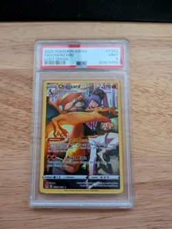 Pokemon TCG Charizard Lost Origin Holo Ultra Rare Card TG03/TG30 PSA 9 - Image 1