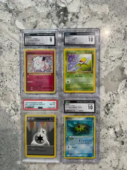 Pokemon Slab Bundle | 4 Cards | PSA [SEE photos] 1st edition base set vintage - Image 1