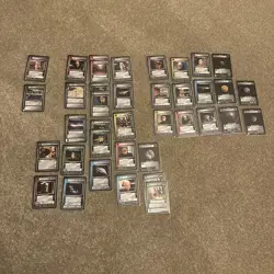Star Trek CCG Cards x38 Dominion Set Decipher Rare Includes Defiant - Image 1