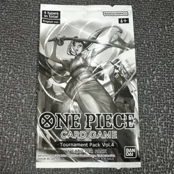 ONE PIECE Card Game Tournament Pack Vol. 4 Sealed English - Image 1