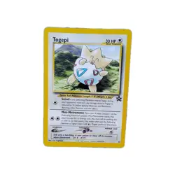 Togepi #30 Black Star Promo WOTC Pokemon Card near mint ships fast, - Image 1