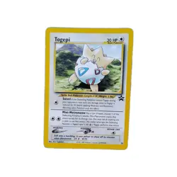 Togepi #30 Black Star Promo WOTC Pokemon Card near mint ships fast, - Image 2