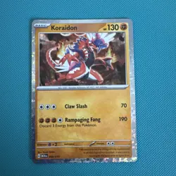 Koraidon McDonald's Happy Meal 2025 Pokemon Promo Card 008/015 NM Condition - Image 1