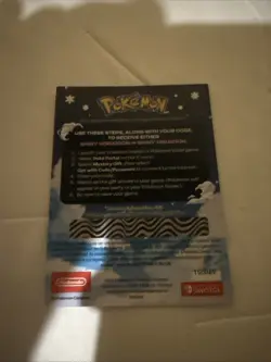 Shiny Miraidon Koraidon Code GameStop Pokemon - Physical PROMO Card- Unused Code - Image 2