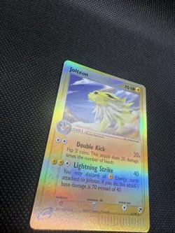 Jolteon 6/100 Rare Reverse Holo Pokemon Card NM E Reader Sandstorm SS - Image 4