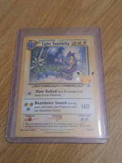 Light Toxtricity SWSH137 SWSH: Sword & Shield Promo Cards Holo - Image 1