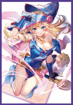 TCG Yugioh doujin Dark magician girl card sleeve limited EATOS - Image 1