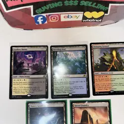 5 Edge of Eternity Shock Lands Lot Magic, The Gathering B/W,G/B,R/G,B/B,R/W - Image 4