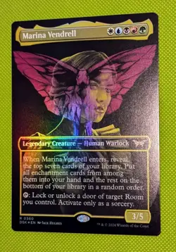 MTG *FOIL SHOWCASE* Duskmourn Rare MARINA VENDRELL NM - Image 1