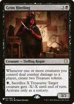 Grim Hireling - The List Light Play, English Magic the Gathering MTG The List - Image 1