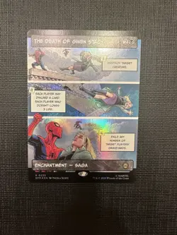 Magic the Gathering - The Death of Gwen Stacy (Borderless) (SPM) (FOIL) #223 - Image 1