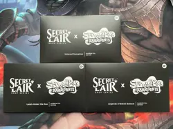 Secret Lair x Spongebob Squarepants Everything Bundle - Foil Magic The Gathering - Image 1