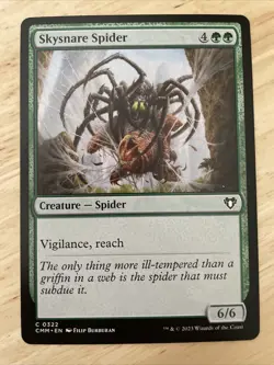 MTG Skysnare Spider Commander Masters #0322 Regular Common NM/M - Image 1