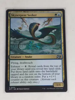 Skyserpent Seeker - Aetherdrift (DFT) MTG Magic the Gathering (NM+) - Image 1