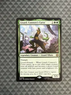 MTG Lizard, Connors’s Curse #0106 Rare Marvel’s Spider-Man (SPM) - Image 1
