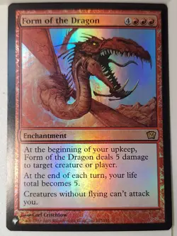 Form of the Dragon - FOIL - The List - Magic the Gathering MTG Nice! - Image 1