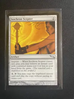 MtG x1 Isochen Scepter Mirrodin Magic The Gathering - Image 1