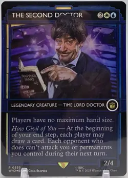 🧙The Second Doctor 0553 FOIL WHO Dr Who MTG - Image 1