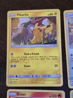 Pokemon Promos Pikachu Entei Eevees Card Lot Holos Entei Stamped 4 Cards - Image 2
