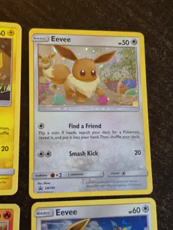 Pokemon Promos Pikachu Entei Eevees Card Lot Holos Entei Stamped 4 Cards - Image 3
