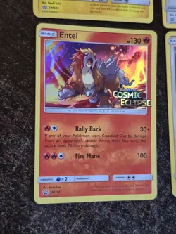 Pokemon Promos Pikachu Entei Eevees Card Lot Holos Entei Stamped 4 Cards - Image 5