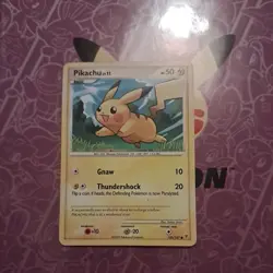 Pokemon TCG Pikachu 120/147 Supreme Victors Regular Common 2009 MP English - Image 2