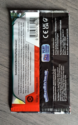 Pokemon TCG Paldea Evolved Sealed One Booster Pack - Image 2