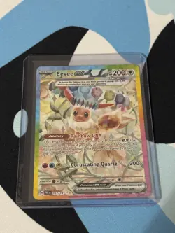 Pokemon TCG Eevee EX 167/131 Prismatic Evolutions SiR Special Illustration Rare - Image 1
