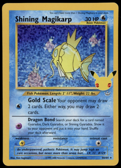 SHINING MAGIKARP Pokemon Celebrations Classic Collection Holo #66/64 - Image 1