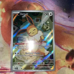 Pokemon Center Eevee #173 Stamped Promo Prismatic Evolutions - Image 1