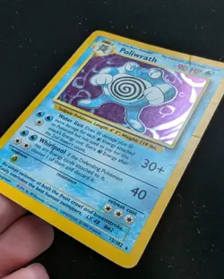 Poliwrath 13/102 - Base Set Holo Rare - Vintage Pokemon TCG - WOTC 1999 - MP - Image 4