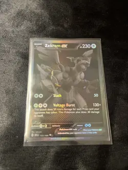 Pokemon TCG Zekrom EX 172/86 - English Pokemon Black Bolt - Image 1