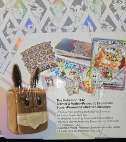 Pokemon TCG Scarlet & Violet Prismatic Evolutions Super-Premium Collection - Image 3