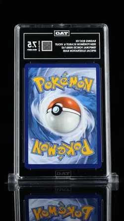 2024 Pokemon Temporal Forces Raging Bolt ex Illustration Rare #208 TAG 7.5 - Image 2