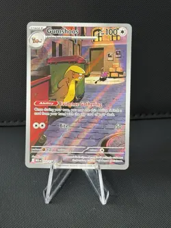 Gumshoos 153/132 Illustration Rare Pokemon Mega Evolution - Image 1