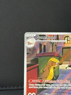 Gumshoos 153/132 Illustration Rare Pokemon Mega Evolution - Image 2