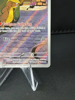 Gumshoos 153/132 Illustration Rare Pokemon Mega Evolution - Image 3