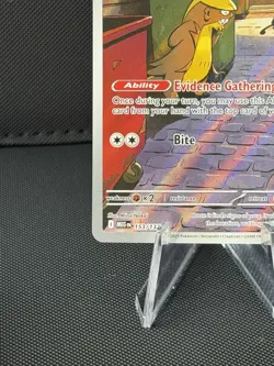 Gumshoos 153/132 Illustration Rare Pokemon Mega Evolution - Image 4
