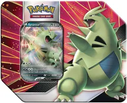 Pokemon TCG Tyranitar Strikes V POTENTIAL Evolving Skies Tin - Factory Sealed - Image 1